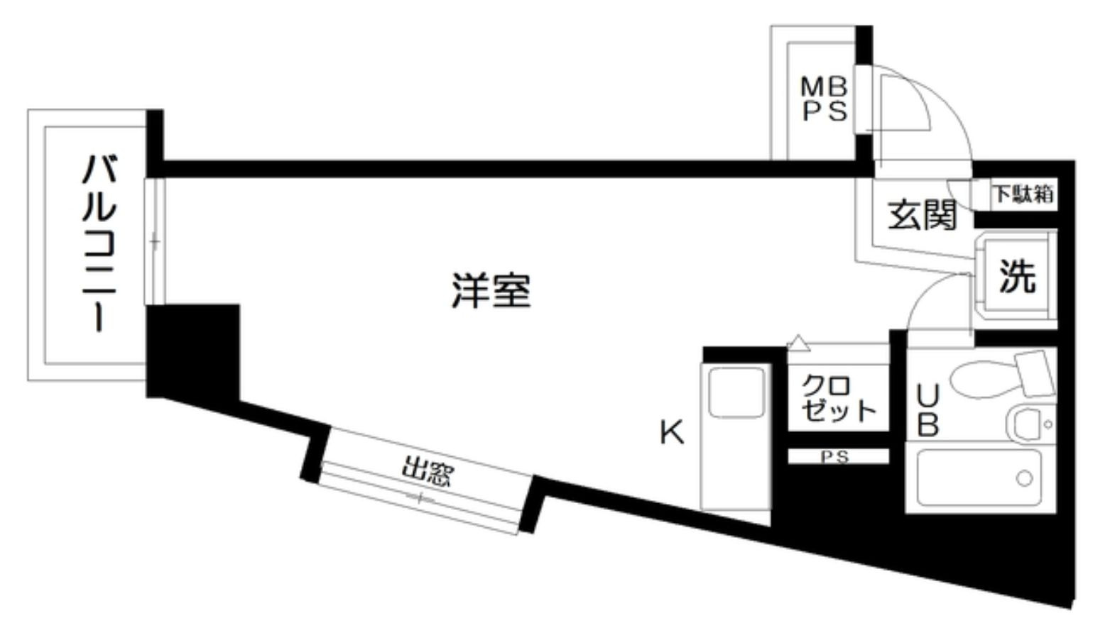 日神パレステージ市川の間取り