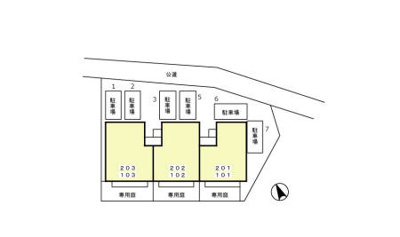 【区画図】 | 第２サニーサイト