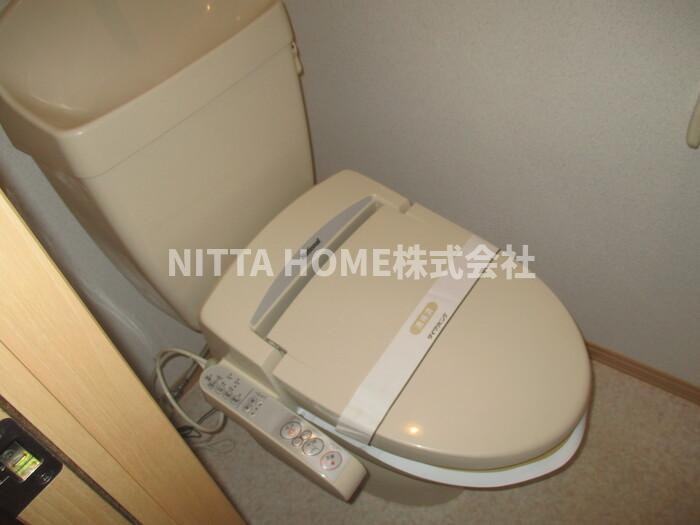 福知山市昭和新町のアパートのトイレ|ウォシュレットも完備＊