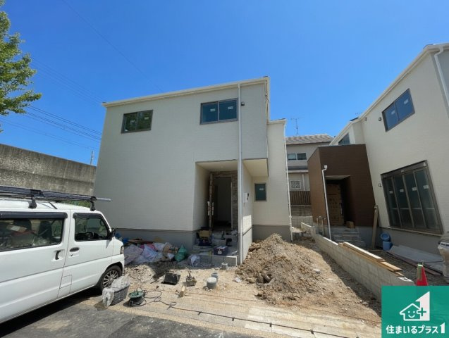 ★宇治市大久保町大竹　第1期　新築一戸建ての外観|現在の進捗状況です！順調に作業進行中、完成が待ち遠しいです！詳細の間取り等、お気軽にお問い合わせください！