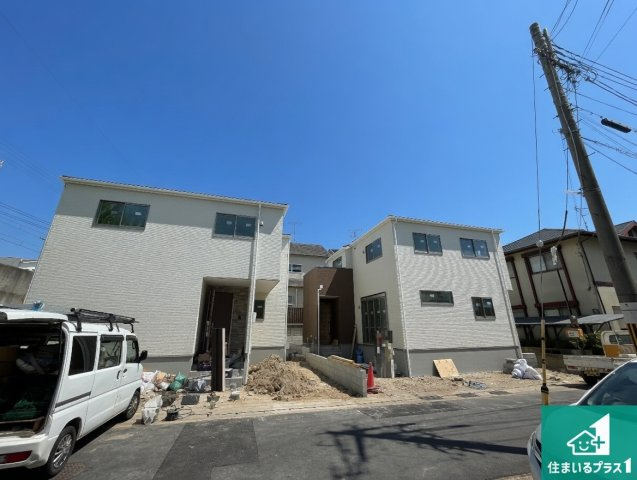 ★宇治市大久保町大竹　第1期　新築一戸建ての外観|現在建築中！落ち着いた街並みで新生活を始めることが出来そう！周辺の物件も併せてご紹介させて頂きます！