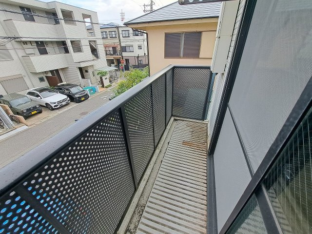 アゼリアハイツのバルコニー