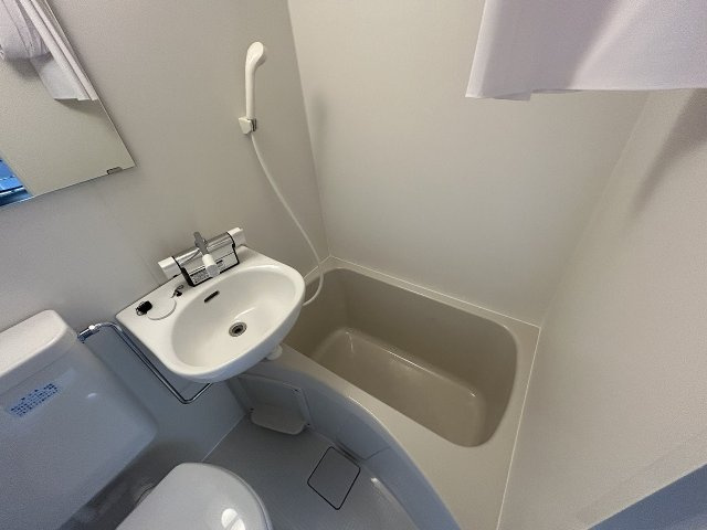 コーポヒラタの浴室