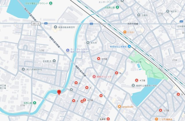 【地図】 | 加古郡播磨町北本荘6丁目　土地