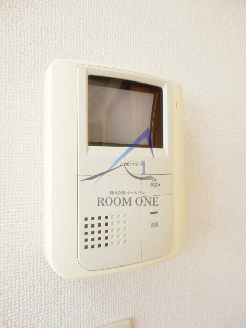 サンパティーク　ナカムラのセキュリティ|モニター付きインターホンです。