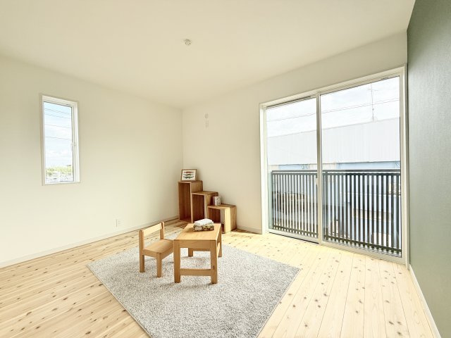 中瀬6区画 1号地の洋室|南側約7帖洋室！子供部屋にオススメです！
