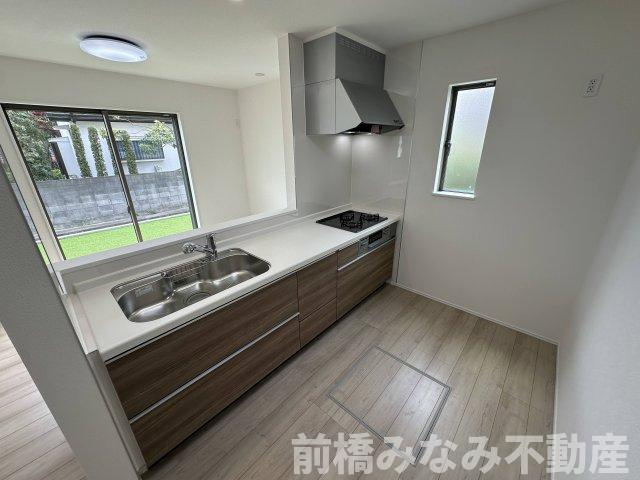 【新築】高崎市倉賀野町　１号棟(全２棟)　ハートフルタウン　新築建売分譲のキッチン|お料理しやすいキッチンです