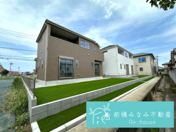 【新築】高崎市倉賀野町　１号棟(全２棟)　ハートフルタウン　新築建売分譲の外観|きれいな外観です