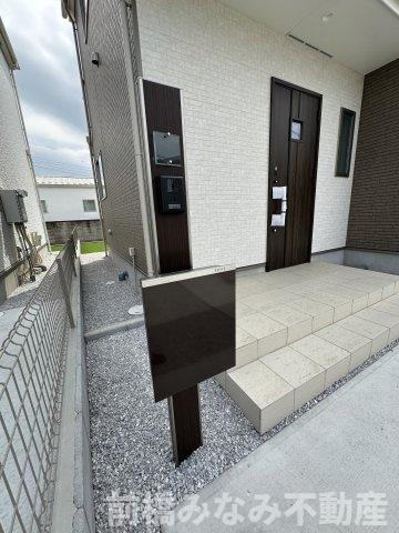 【新築】高崎市倉賀野町　１号棟(全２棟)　ハートフルタウン　新築建売分譲の前面道路含む現地写真|前面道路含む現地写真です