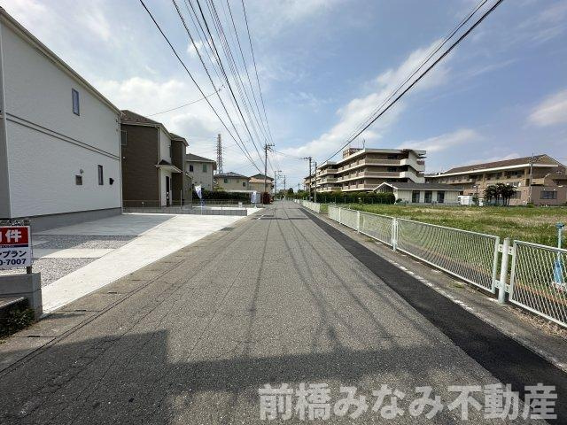 【新築】高崎市倉賀野町　１号棟(全２棟)　ハートフルタウン　新築建売分譲の前面道路含む現地写真|前面道路含む現地写真です