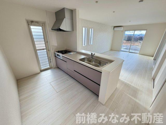 【新築】前橋市富士見町時沢第4　３号棟(全４棟)　クリエートの家　新築建売分譲のキッチン|使いやすいキッチンです