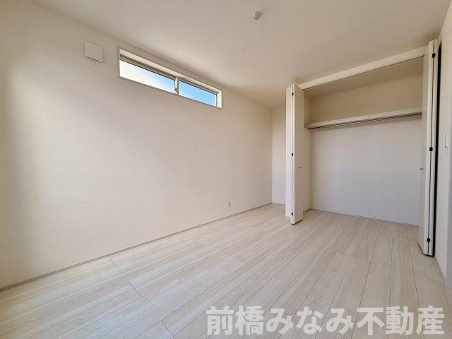 【新築】前橋市富士見町時沢第4　３号棟(全４棟)　クリエートの家　新築建売分譲の洋室|個人の部屋や寝室として使える洋室です