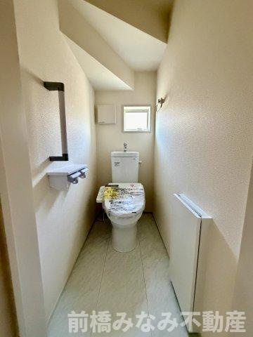 【新築】前橋市富士見町時沢第4　３号棟(全４棟)　クリエートの家　新築建売分譲の玄関|落ち着いた玄関です