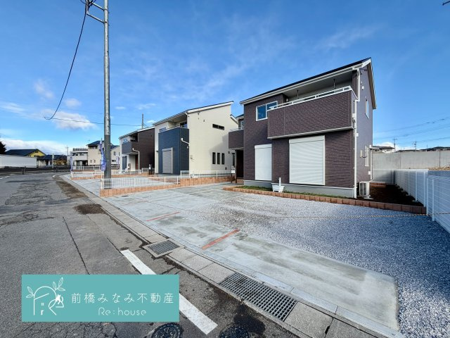 【新築】前橋市富士見町時沢第4　３号棟(全４棟)　クリエートの家　新築建売分譲の駐車場|車をお持ちの方に嬉しい駐車場付きの物件です