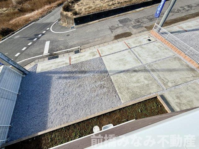 【新築】前橋市富士見町時沢第4　３号棟(全４棟)　クリエートの家　新築建売分譲の駐車場|車をお持ちの方に嬉しい駐車場付きの物件です