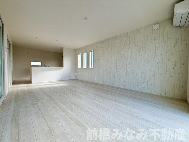 【新築】前橋市富士見町時沢第4　３号棟(全４棟)　クリエートの家　新築建売分譲の居間・リビング|リビングです