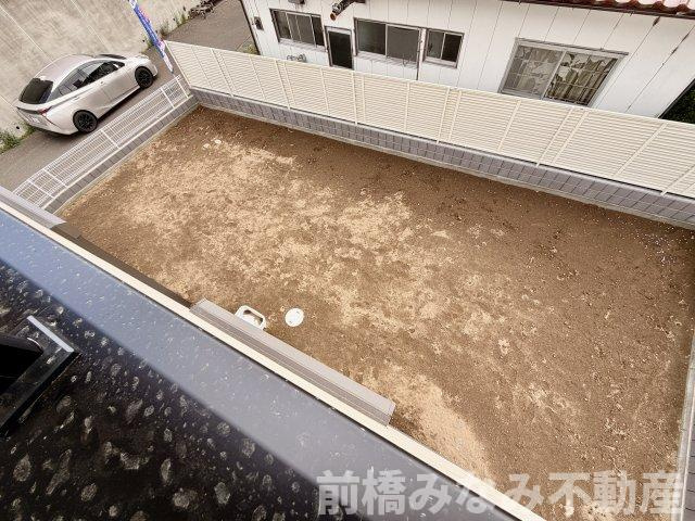 【新築】前橋市小屋原町第１　限定１棟　リーブルガーデン　新築建売の庭|お庭でゆったりと過ごせます