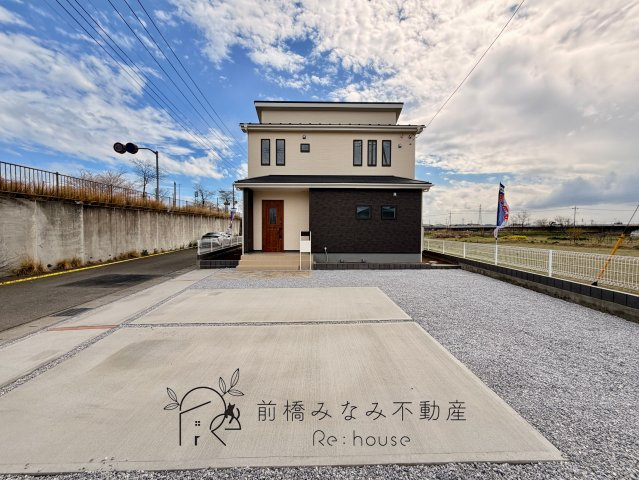 【新築】前橋市小屋原町第１　限定１棟　リーブルガーデン　新築建売の外観|外観もきれいです