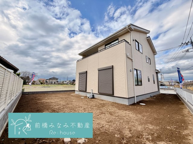 【新築】前橋市小屋原町第１　限定１棟　リーブルガーデン　新築建売の外観|外観もきれいです