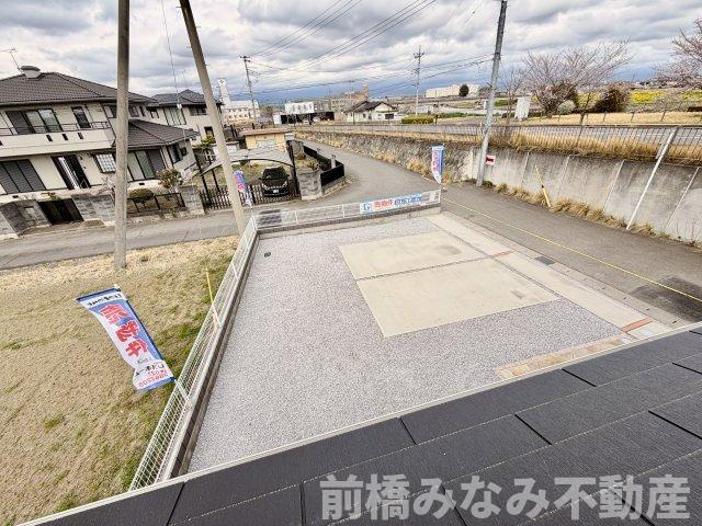 【新築】前橋市小屋原町第１　限定１棟　リーブルガーデン　新築建売の駐車場|駐車場があるので、車を買う予定の方も安心です