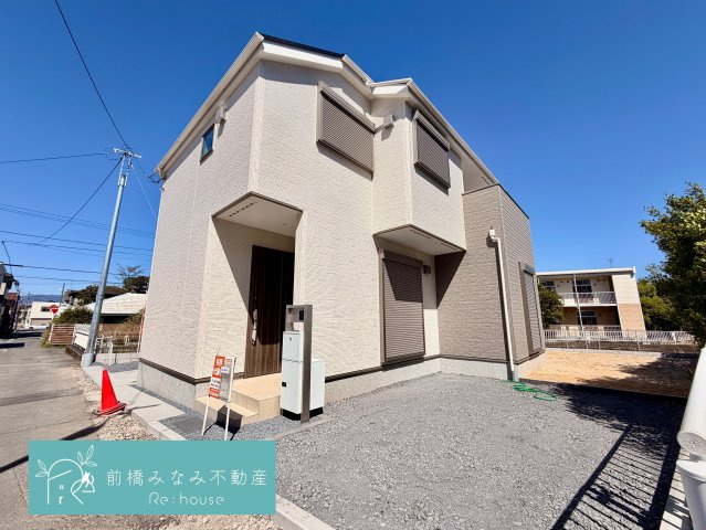 【新築】前橋市三河町２丁目24-1期　３号棟(全３棟)　リナージュ　新築建売分譲の外観|外観は落ち着いています