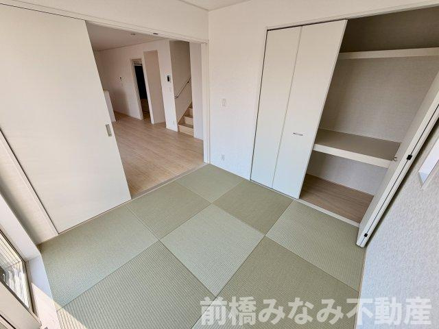 【新築】前橋市北代田町第10-1期　９号棟(全３棟)　クレイドルガーデン　新築建売分譲の和室|和室、ちょっとしたくつろぎスペースにいかがでしょうか