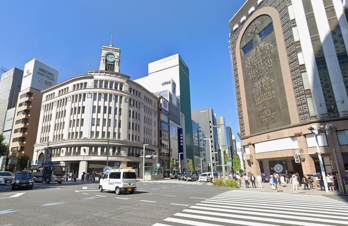銀座ＹＫビルの周辺