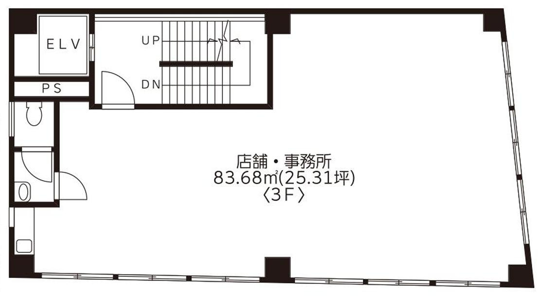銀座ＹＫビルの間取り