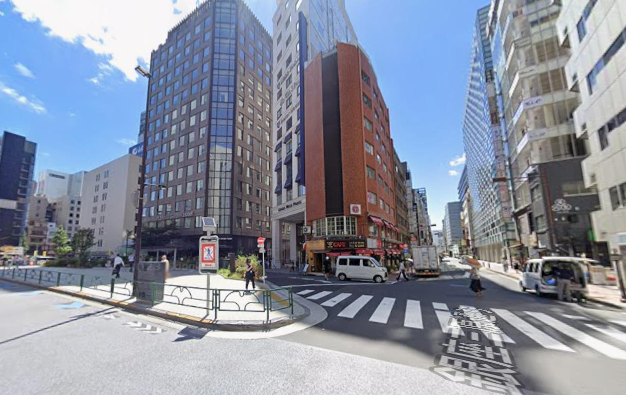 銀座ＹＫビルの周辺
