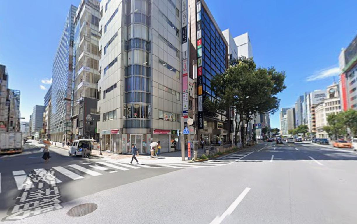 銀座ＹＫビルの周辺