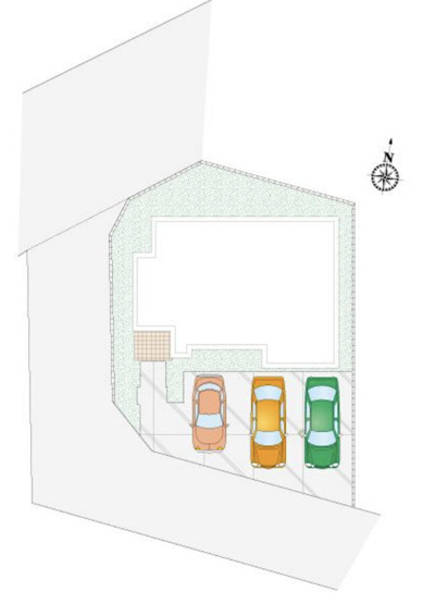 【区画図】 | 熊谷市石原　　新築戸建　全1棟　1号棟