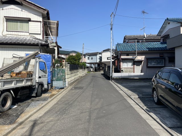 【前面道路含む現地写真】 | 熊谷市石原　　新築戸建　全1棟　1号棟