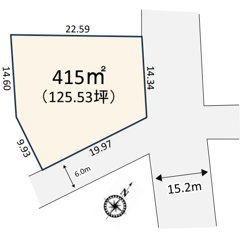 【土地図】 | 熊谷市万平町　7100万　土地
