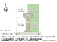 ワイウッドコート伊勢崎市日乃出町第2期【建築条件付き売地】の画像