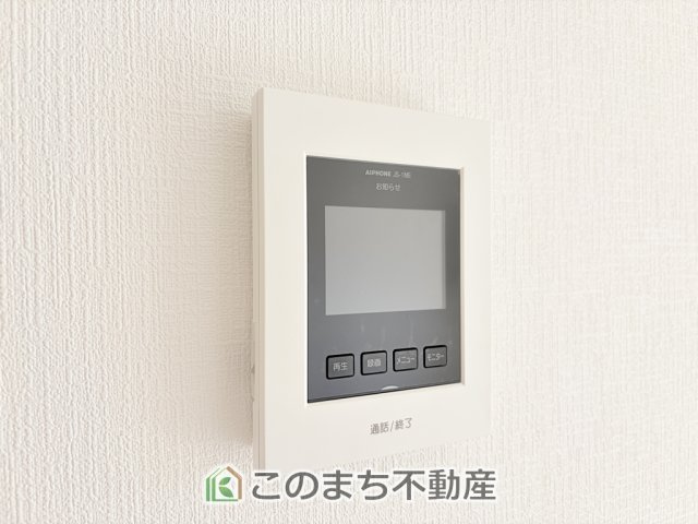 CRADLEGARDEN宇都宮市今宮第4の設備|モニタ付きインターホンで防犯面もしっかり安心♪