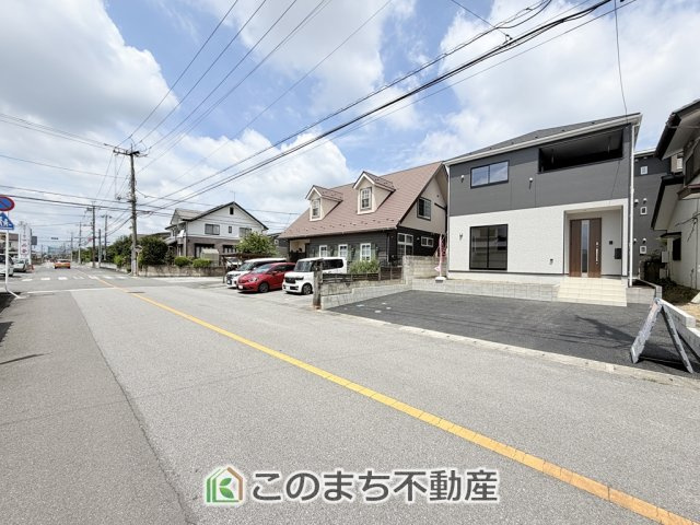 CRADLEGARDEN宇都宮市今宮第4の前面道路含む現地写真|前面道路含む現地写真