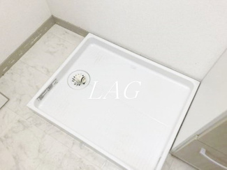 【設備】 | 月岡ビル | 室内洗濯機置場です。