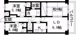 【間取り】 | エスポワール大宮