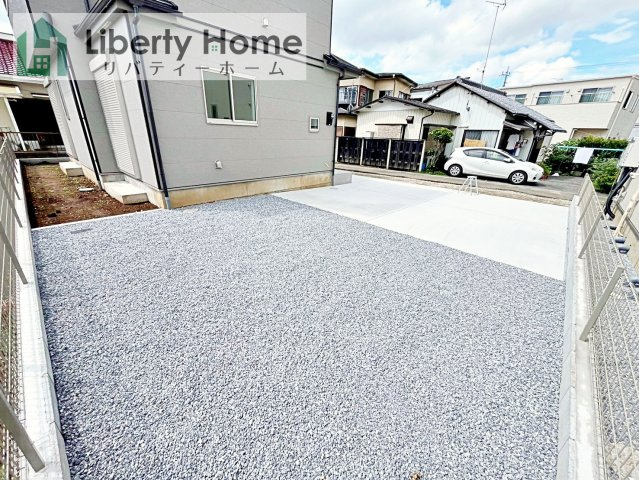土浦市真鍋5丁目　新築戸建　A号棟の庭
