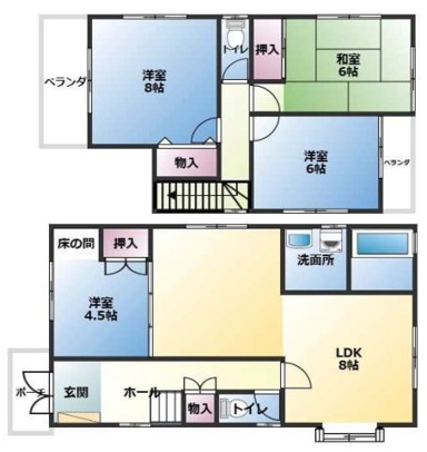 和歌山市三葛・中古戸建・80416の画像