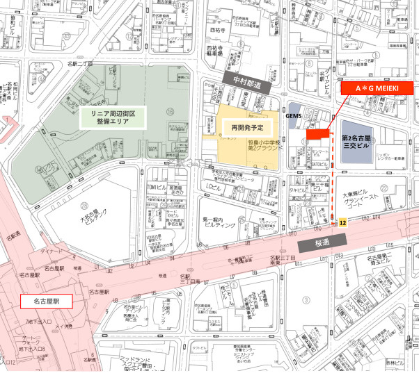 AG MEIEKIの地図