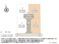 ワイウッドコート伊勢崎市日乃出町第2期【建築条件無し売地】の画像