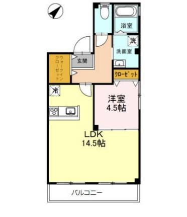 ユーセービルの間取り