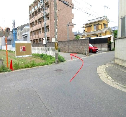 久世殿城町工場の周辺