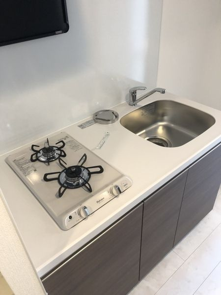 大阪市浪速区日本橋東３丁目の賃貸マンションのキッチン