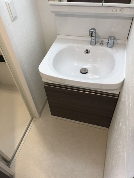大阪市浪速区日本橋東３丁目の賃貸マンションの洗面所