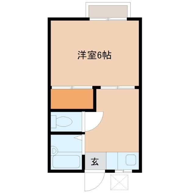 ※２０４号室の写真です。