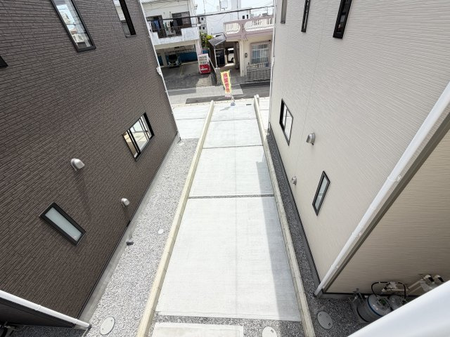 宜野湾市上原　第1（全4棟）ラスト6号棟の駐車場|6号棟　駐車2台完備♪