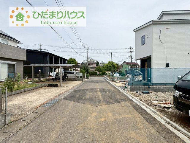 【前面道路含む現地写真】 | 取手市野々井第1期　新築戸建　1号棟 | （4/24撮影）