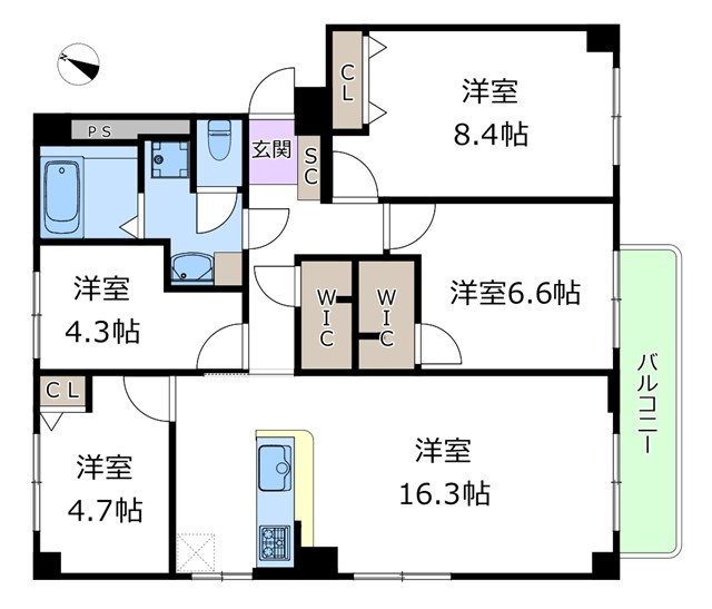 【間取り】 | OTC第一ハイツ | エイブルにて取扱い可能な住宅ローンは、全部で10種類以上！お客様にピッタリの住宅ローンを当社のFPよりご案内させて頂きます。住宅ローンのご相談だけでも、お気軽にご相談下さいませ。